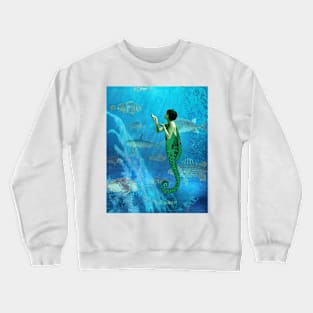 Pearls before Mermaids Crewneck Sweatshirt